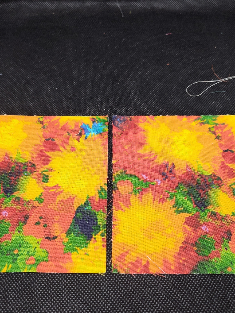 4.50 INCH Sunburst Cotton Fabric SQUARES